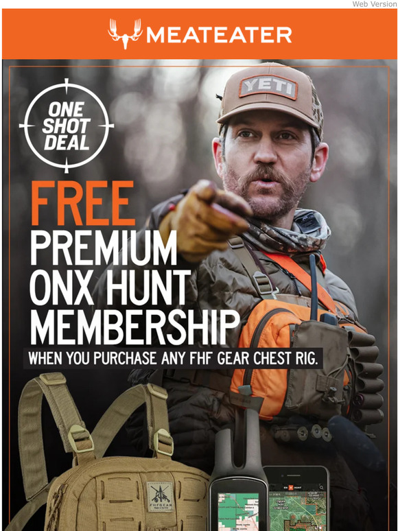 MeatEater Free onX Premium Membership Milled