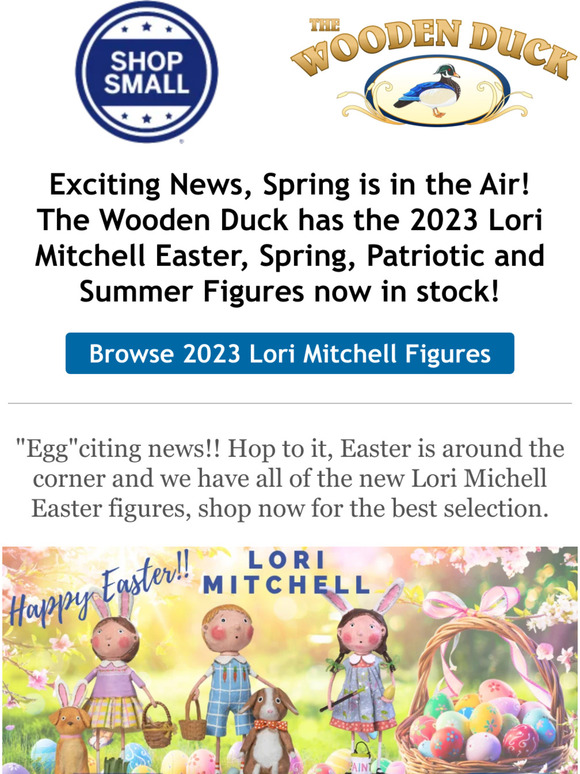 🎆 Just In, New Lori Mitchell Patriotic and Summer  Figures!!  ﻿ ﻿  ​
