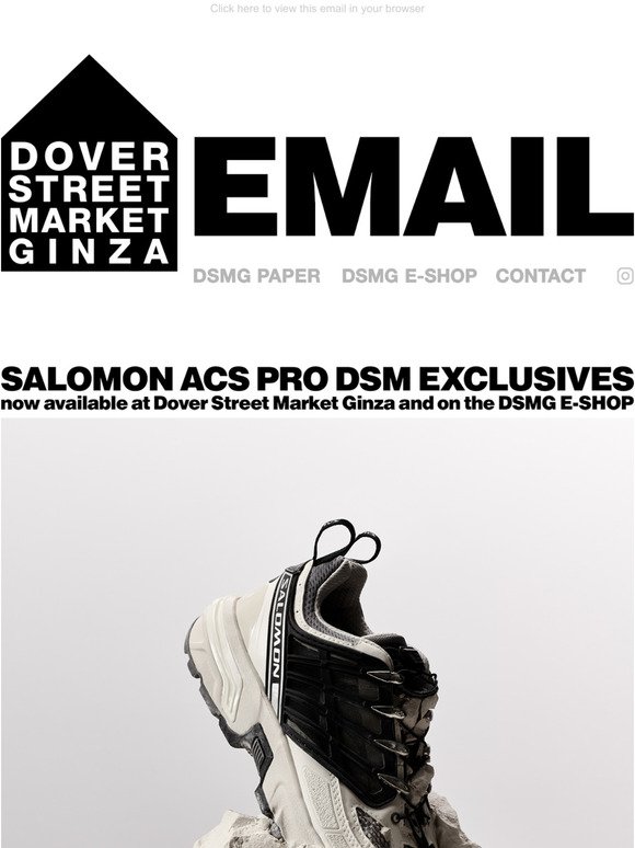 Dover Street Market: Salomon ACS Pro DSM Exclusives now available at