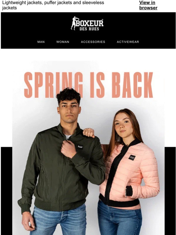 🌿☀️ New jackets for Spring!