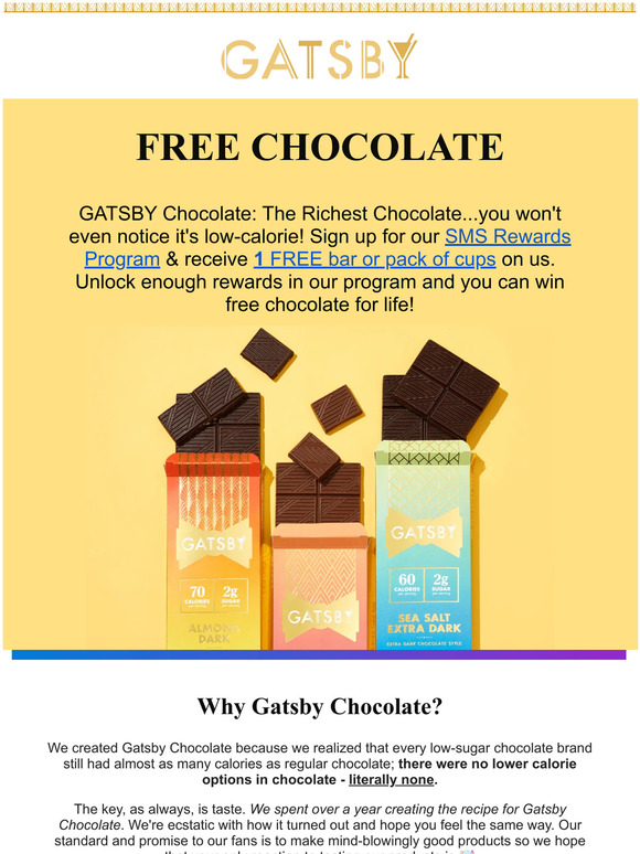 Buy GATSBY Chocolate