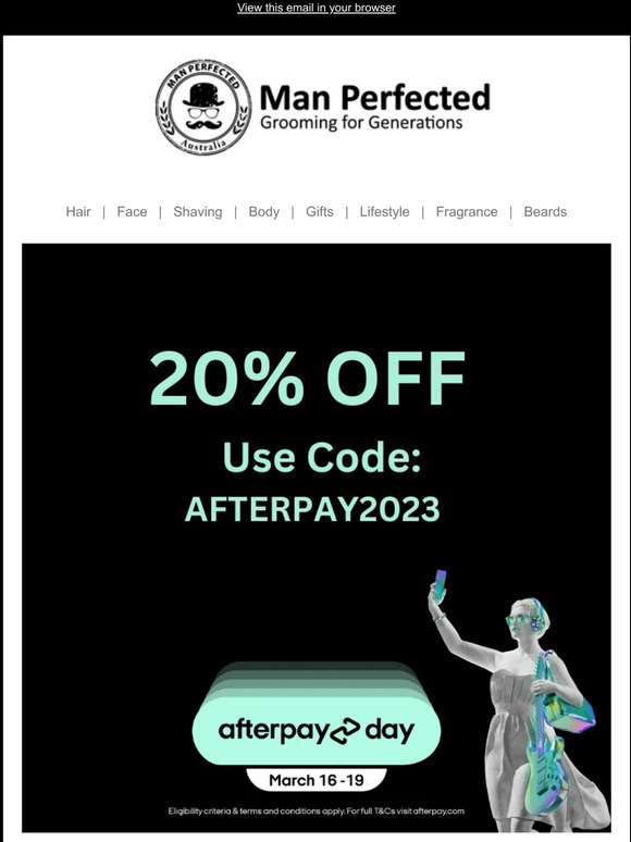 Afterpay  Sale
