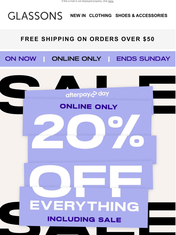 Glassons Email Newsletters Shop Sales, Discounts, and Coupon Codes