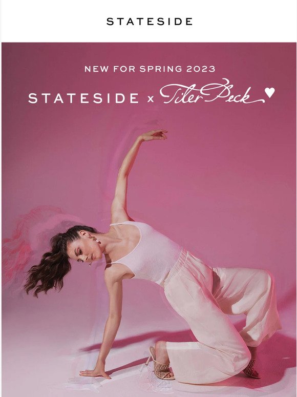 Just In: New Stateside x Tiler Peck Collection
