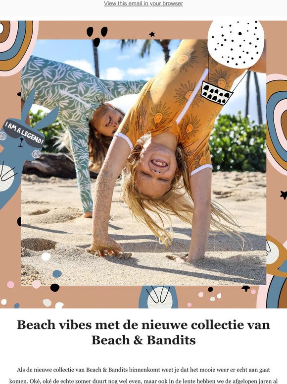 Beach Vibes met de nieuwe collectie van Beach & Bandits☀️