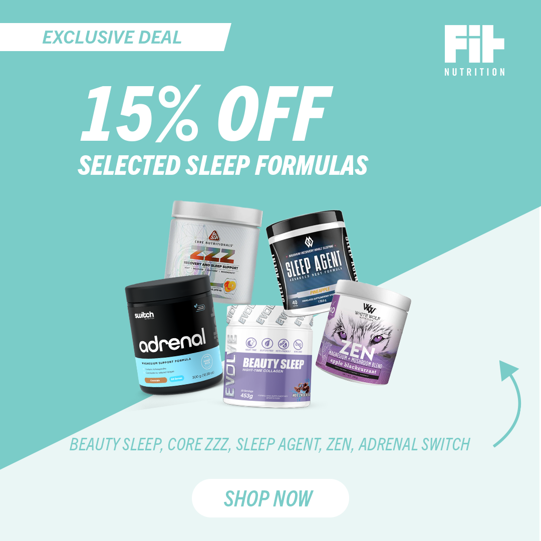 15% off sleep formulas