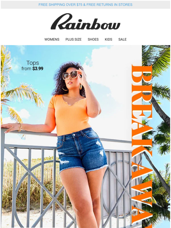 Rainbow Shops Spring TOPS you’ll wanna wear on your break! ☀️ From just 3.99 Milled