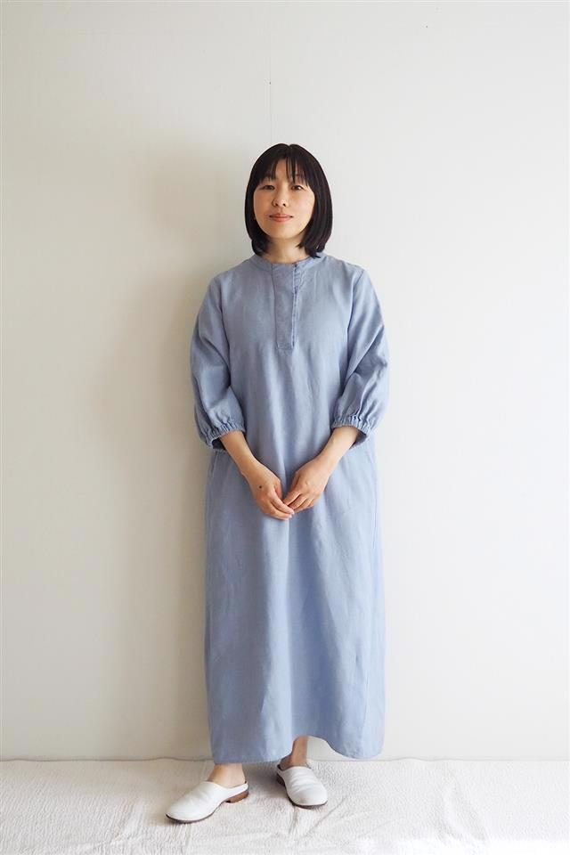 Fog Linen Work: スタイリスト轟木節子さんとコラボしたワンピースとエプロンが発売になりました！2023.3.16 | Milled