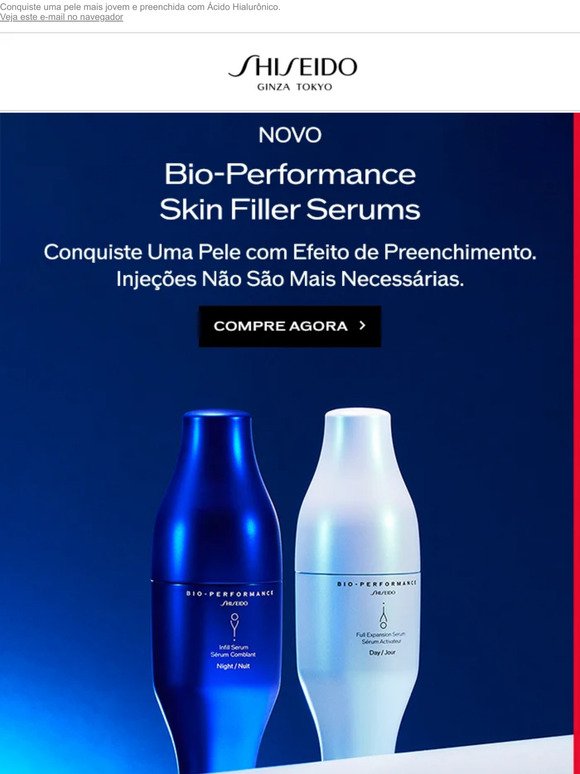 LANÇAMENTO REVOLUCIONÁRIO: Bio-Performance Skin Filler Serums.
