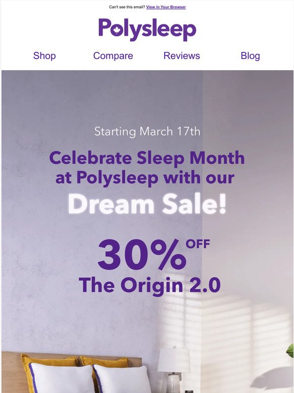 Celebrate Sleep Month at Polysleep 😴