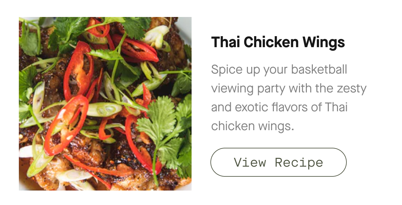 Thai Chicken Wings