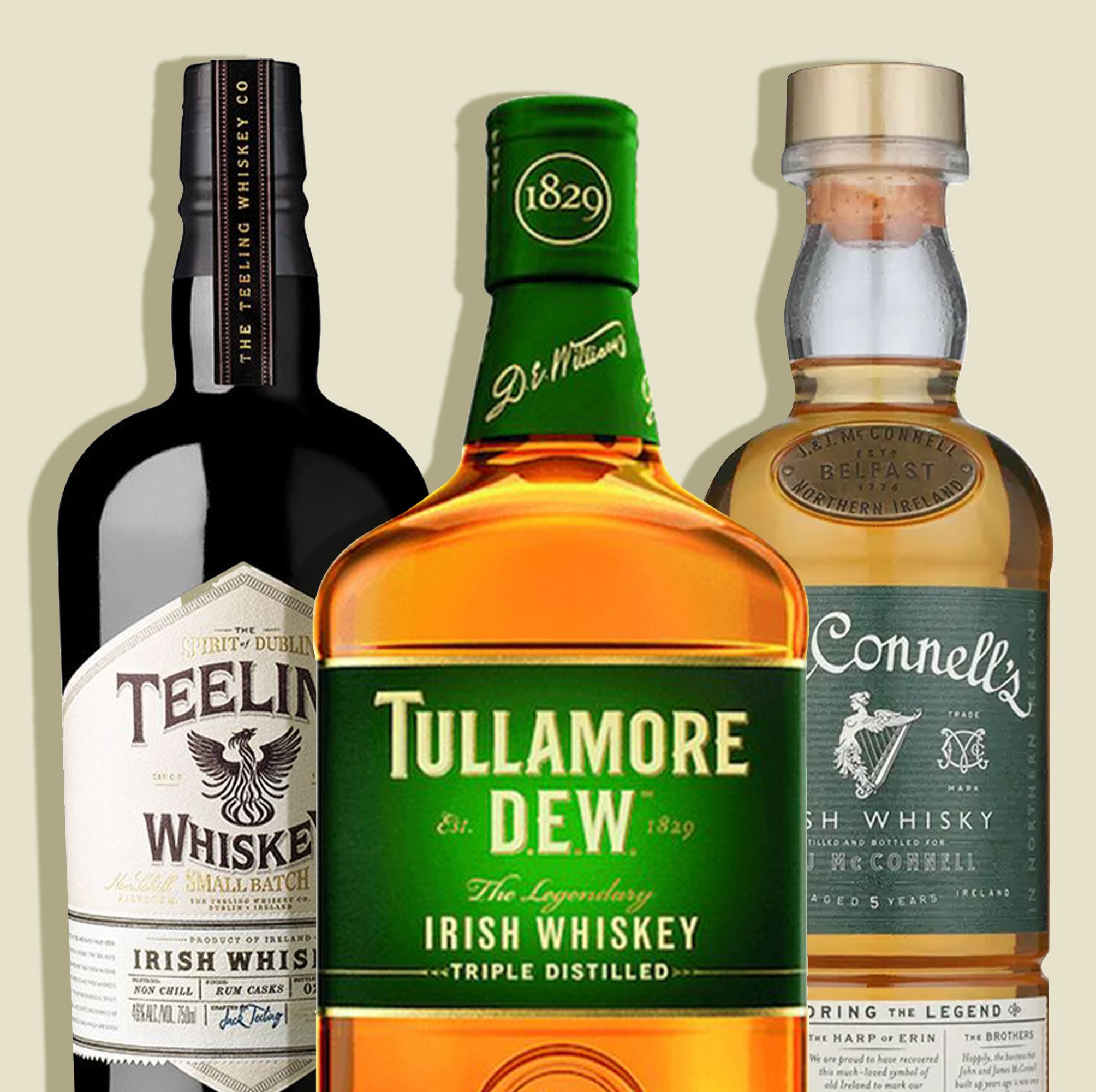 esquire The Best Bottles of Irish Whiskey Milled