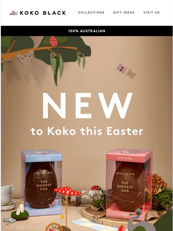 NEW to Easter at Koko 🐰🍫