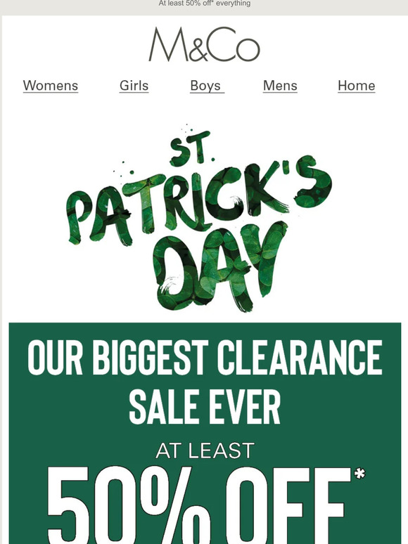 Happy St. Patrick's Day!