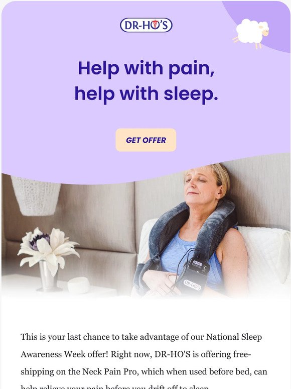 Our National Sleep Awareness Week deal ends soon!