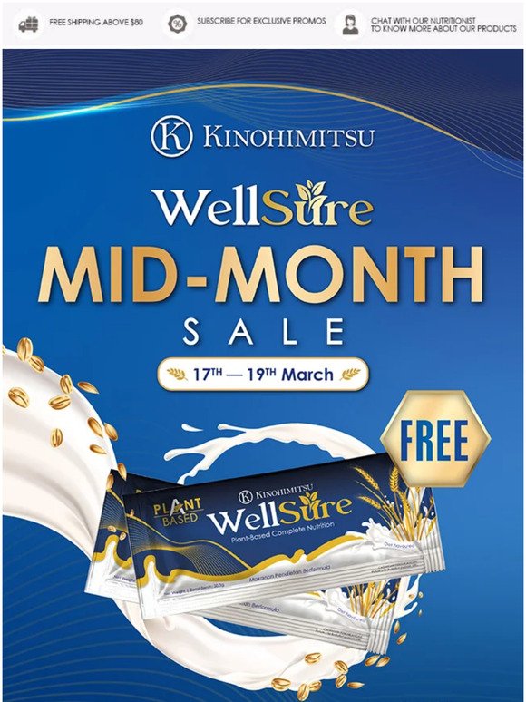 🏃‍♂️ Hurry And Get Your Free WellSure Sample Set Now!