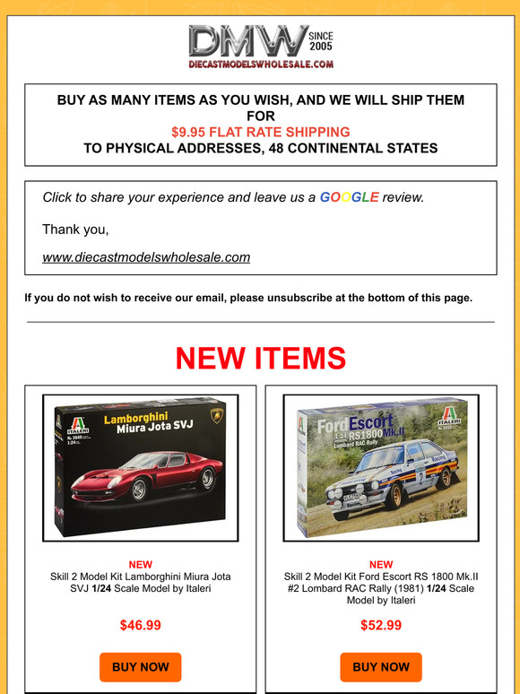New Arrivals & Back in Stock Notification