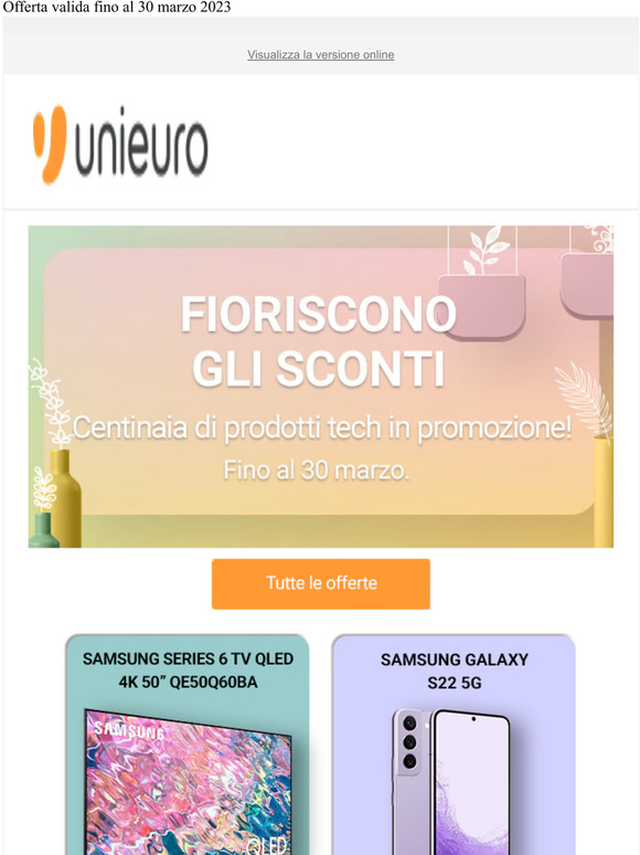 FIORISCONO GLI SCONTI 🌸 Centinaia di prodotti tech in promozione!