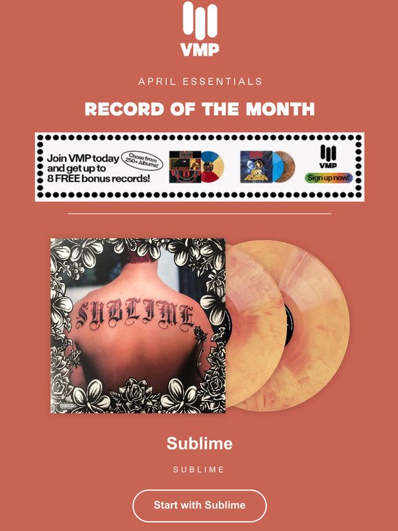 🌞 Lock in this Essentials Record of the Month!