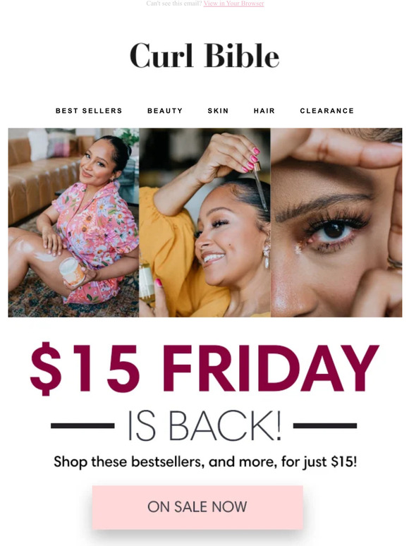 $15 Friday is BACK 😍
