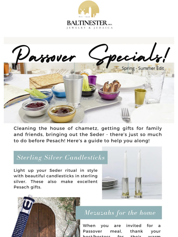 🚩Are you ready for Passover?