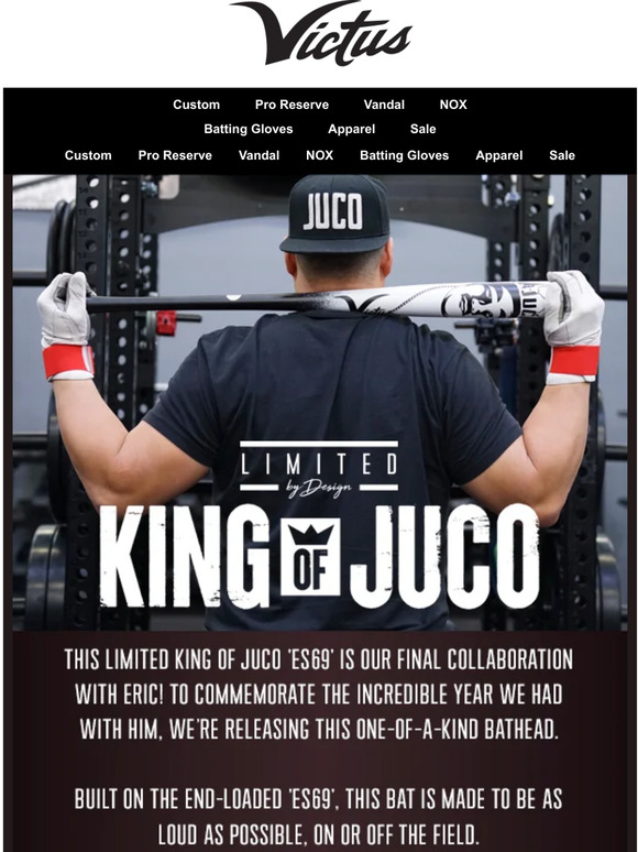 Victus Limited Series King of JUCO 'ES69' Milled