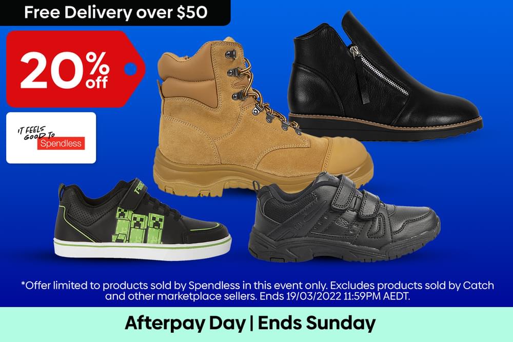 Spendless shoes clearance afterpay in store