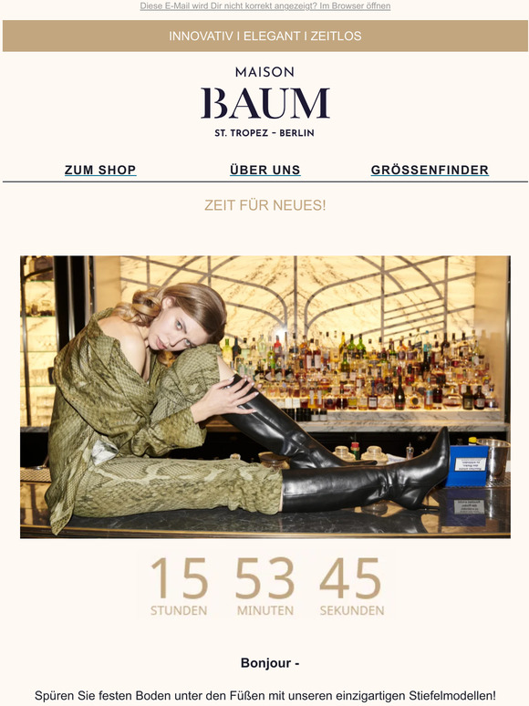 Ab morgen: Sale auf alle Stiefel/etten👢