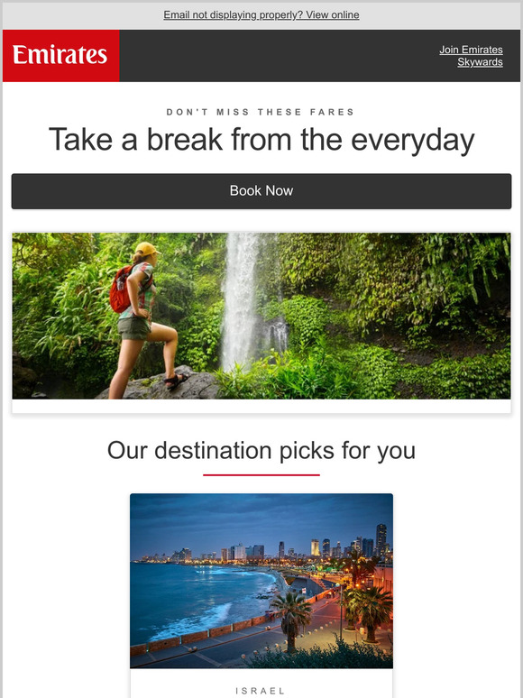 Enjoy your dream holiday for less