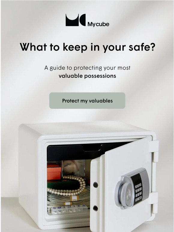Mycube Safe The ultimate guide to storing your valuables Milled