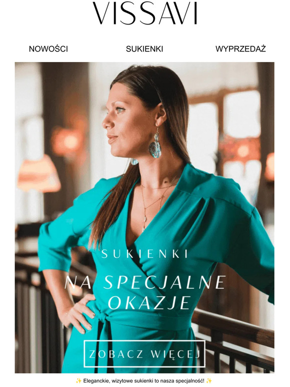 ☰ Sukienki na specjalne okazje! ✨ Sprawdź nasze nowości!
