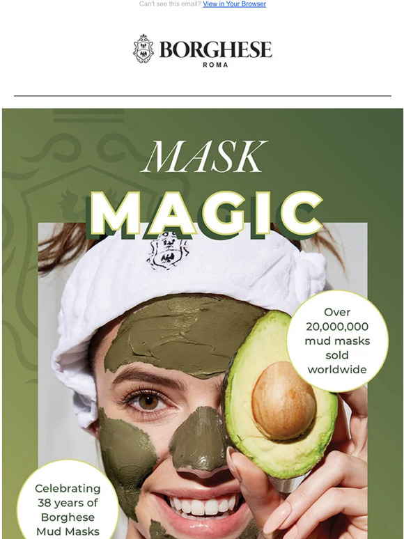 30% Off Borghese Mud Masks + Free Gift!