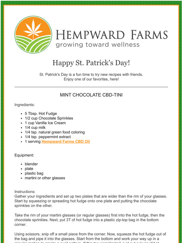 St. Patrick's Day Recipe