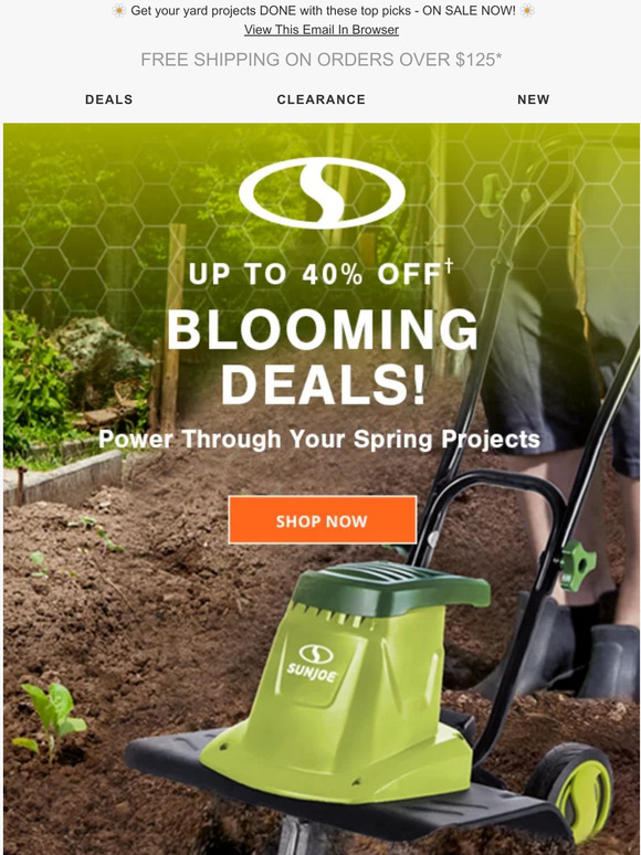 🌱[UP TO 40% OFF]🌱BLOOMING DEALS just in time for spring!