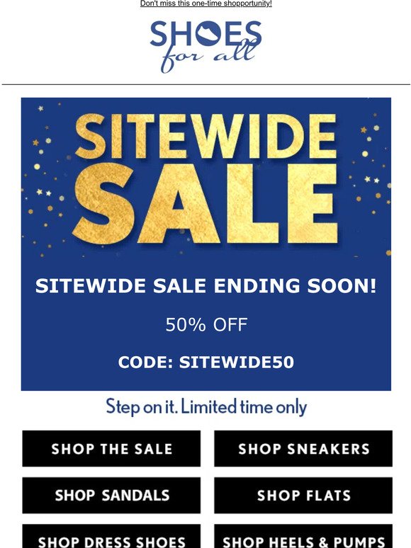 ⏰ENDING SOON: 50% OFF Everything!