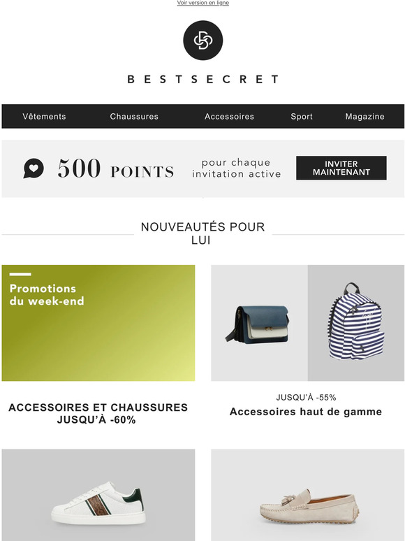 ACCESSOIRES ET CHAUSSURES JUSQU’À -60% | Accessoires haut de gamme | Marques haut de gamme : chaussures | Vive la nouvelle saison: chaussures