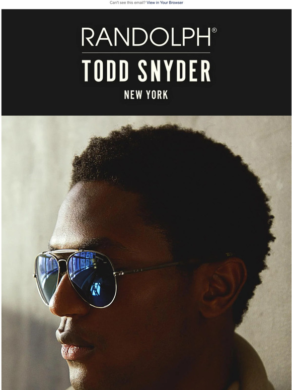 Randolph Engineering: Cobalt & Gold Randolph x Todd Snyder Sportsman ...