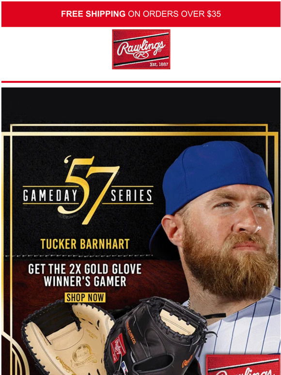 Rawlings: Catchers: Get Your Tucker Barnhart Gameday 57!