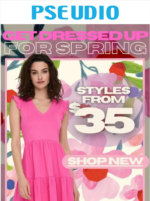 Get dressed up for spring 🌷