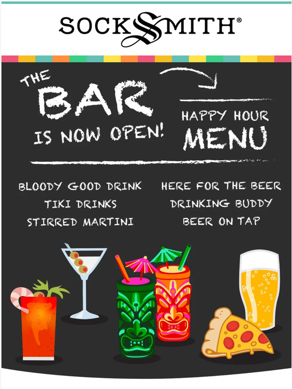 Bar menu this way