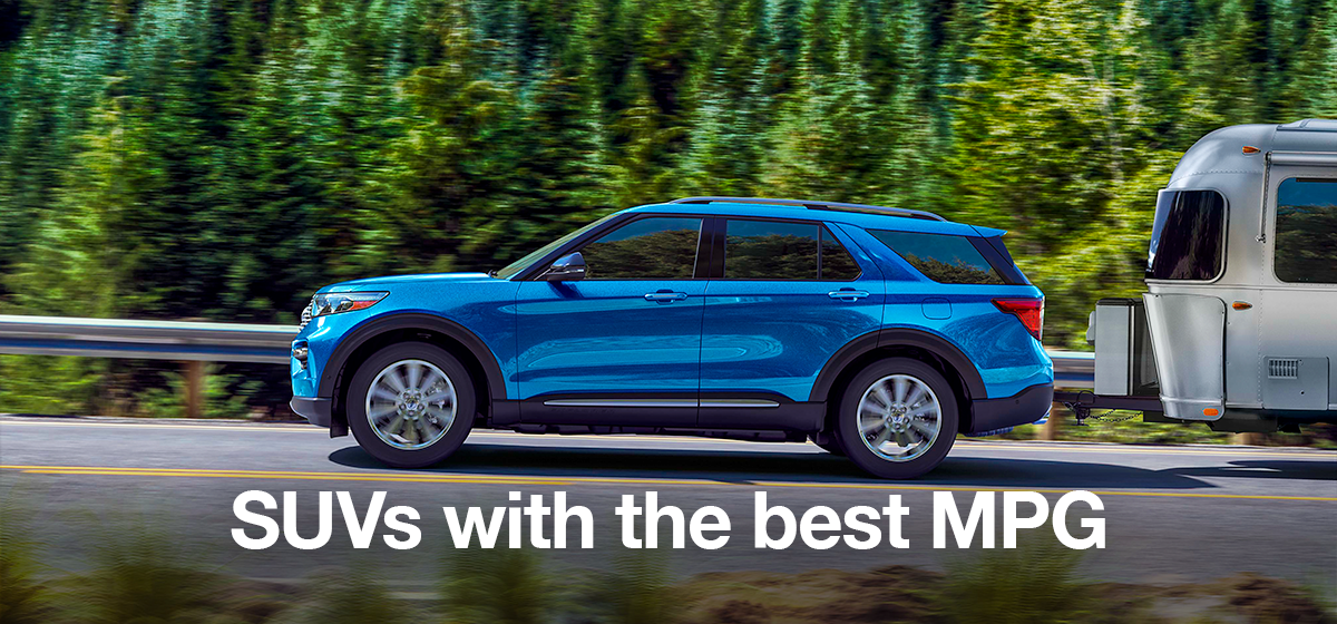 SUVs with the best MPG