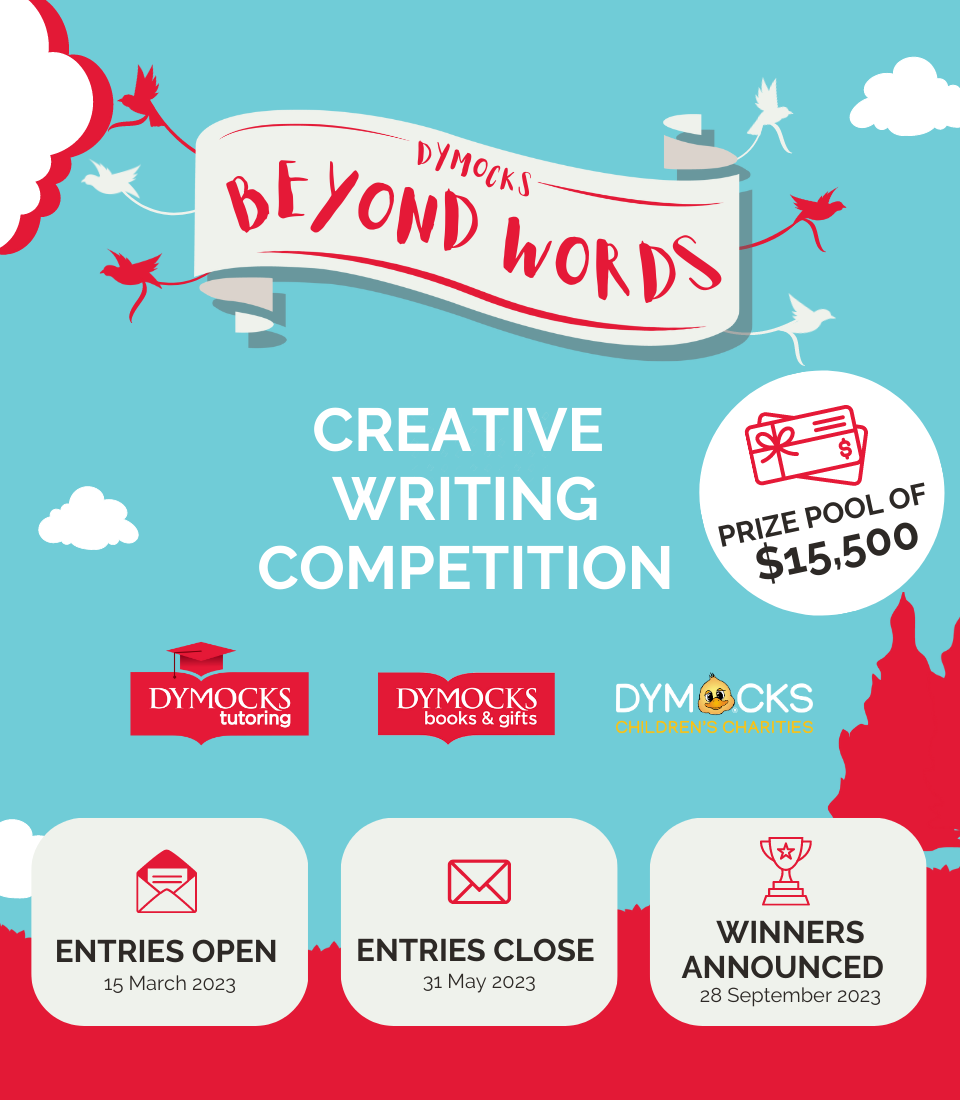 dymocks beyond words creative writing competition entry