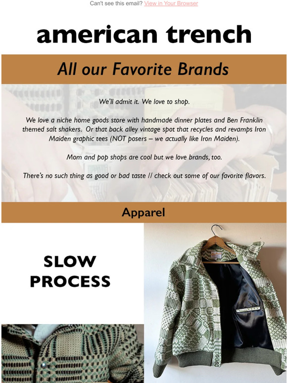All our Favorite Brands