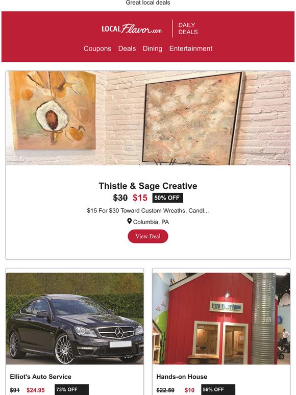 Thistle & Sage Creative Has Extra Savings Just for You!
