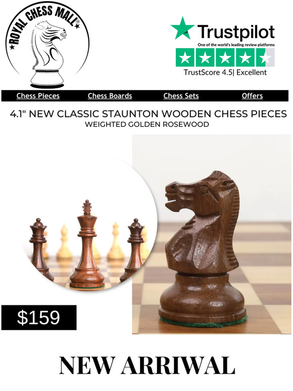Get your favorite Chess on your budget | Royal Chess Mall® | Use Code: SUPER20