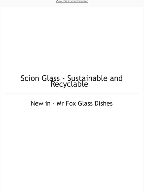 Scion Glassware