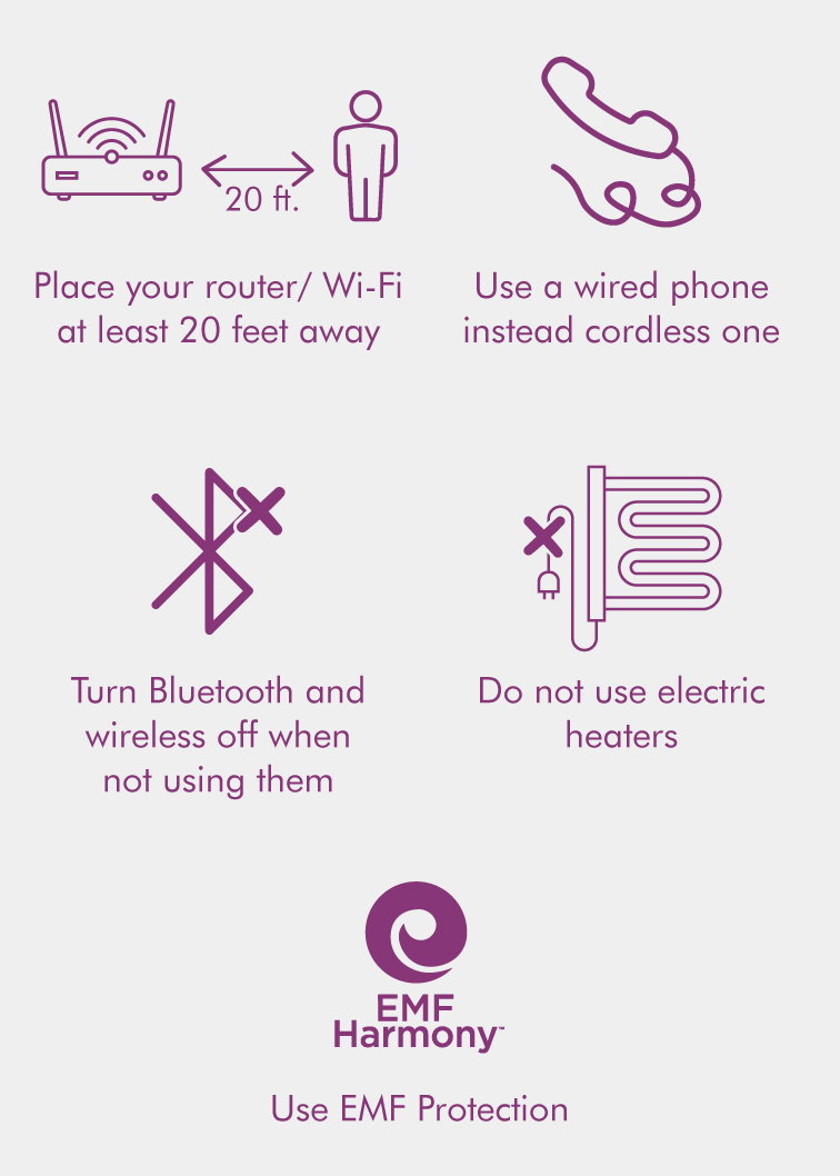 EMF Harmony: TOP 5 Ways To Reduce EMF Exposure At Work | Milled