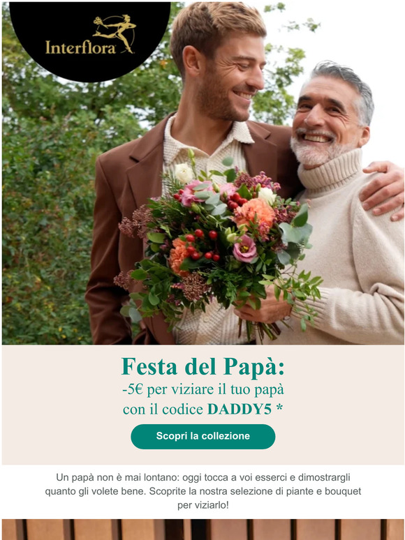 Celebra il tuo papà con 5€