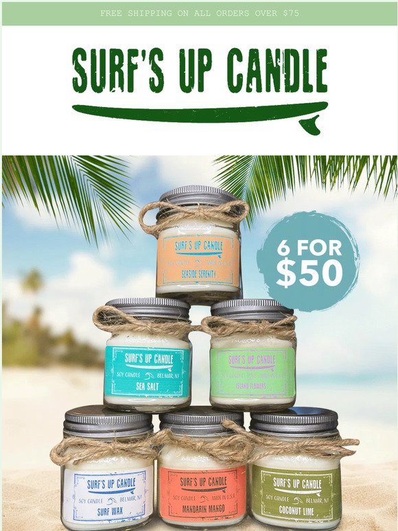 Have You Heard 📣 Get 6 Candles for $50