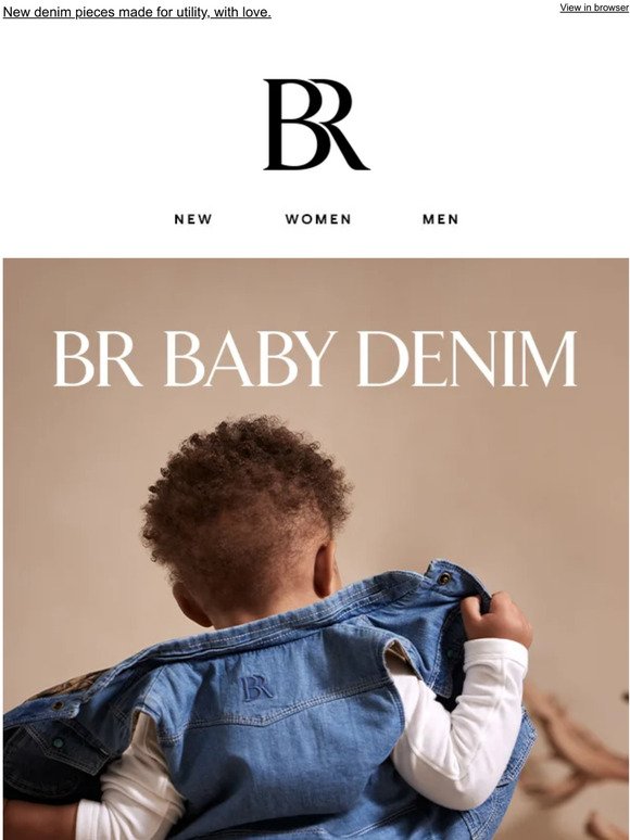 Introducing Denim For Baby and Toddler
